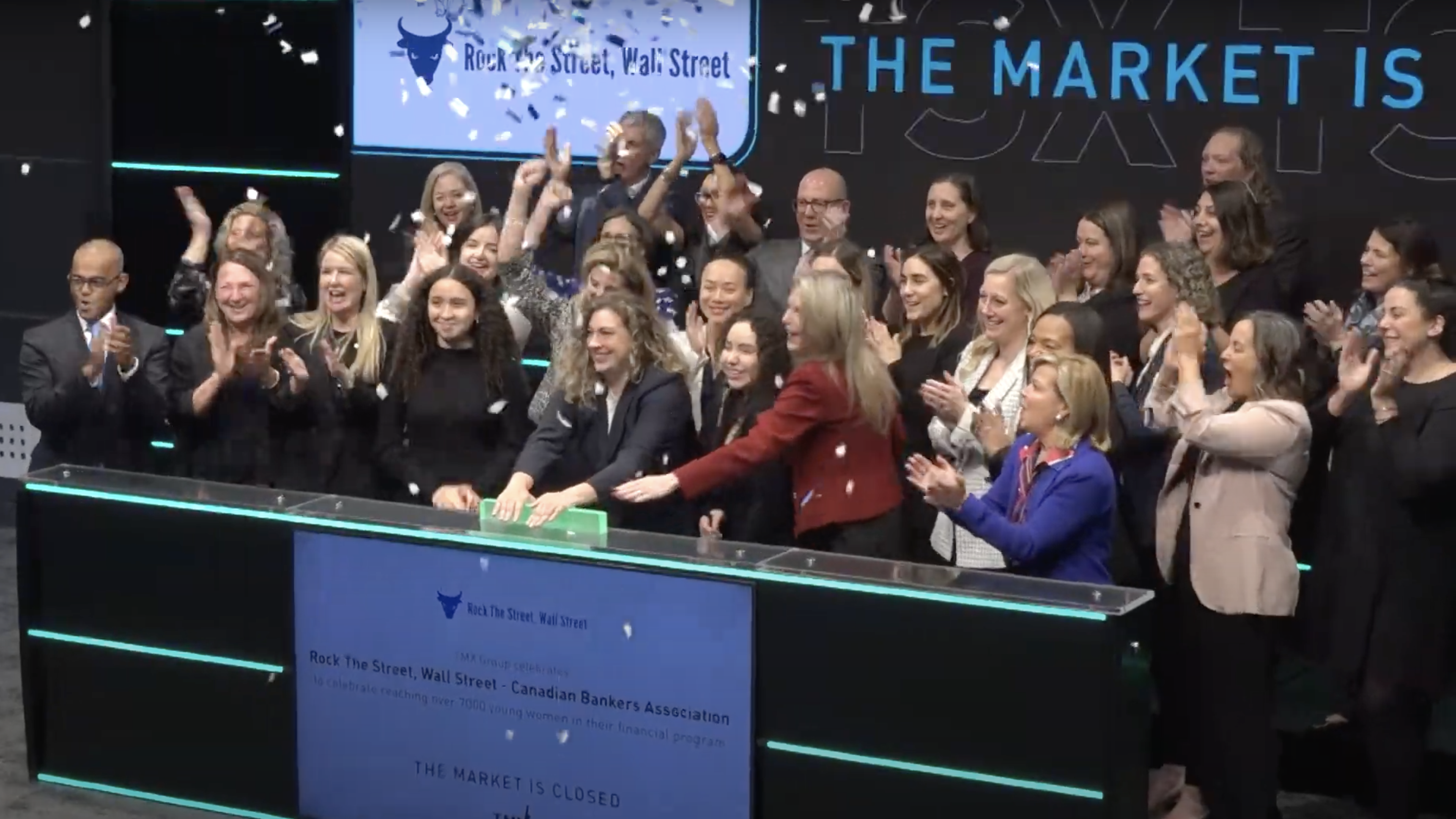 Rock The Street, Wall Street Celebrates Milestone Achievement in Toronto with TMX Group Market Close